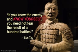 sun tzu, know enemy