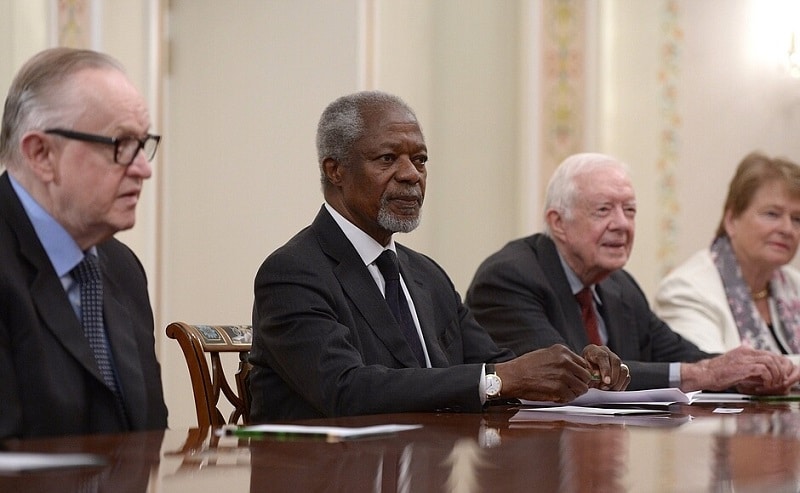 politicians in a meeting representing the American public