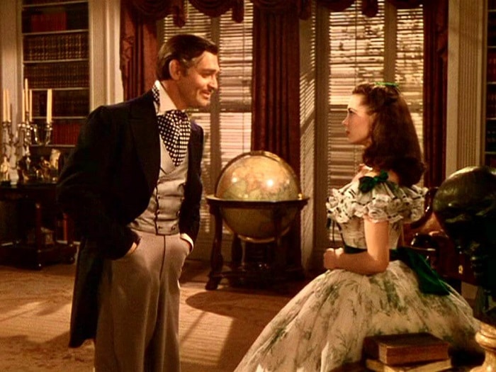 scarlett and rhett in gone with the wind